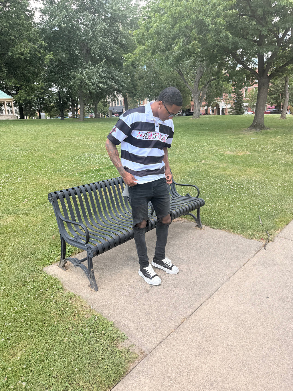 LS short sleeve button up